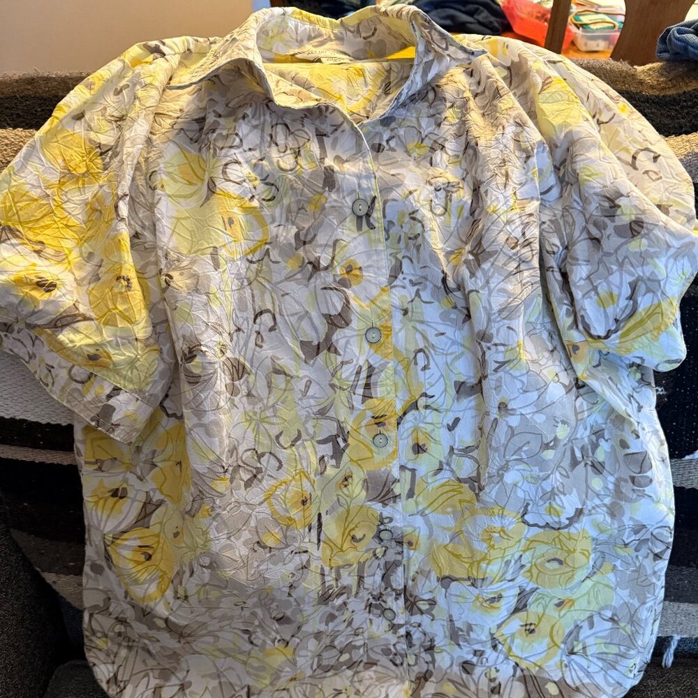 Allison Daley Yellow Blouse
